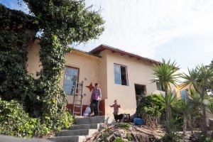 Suarez exterior stairs